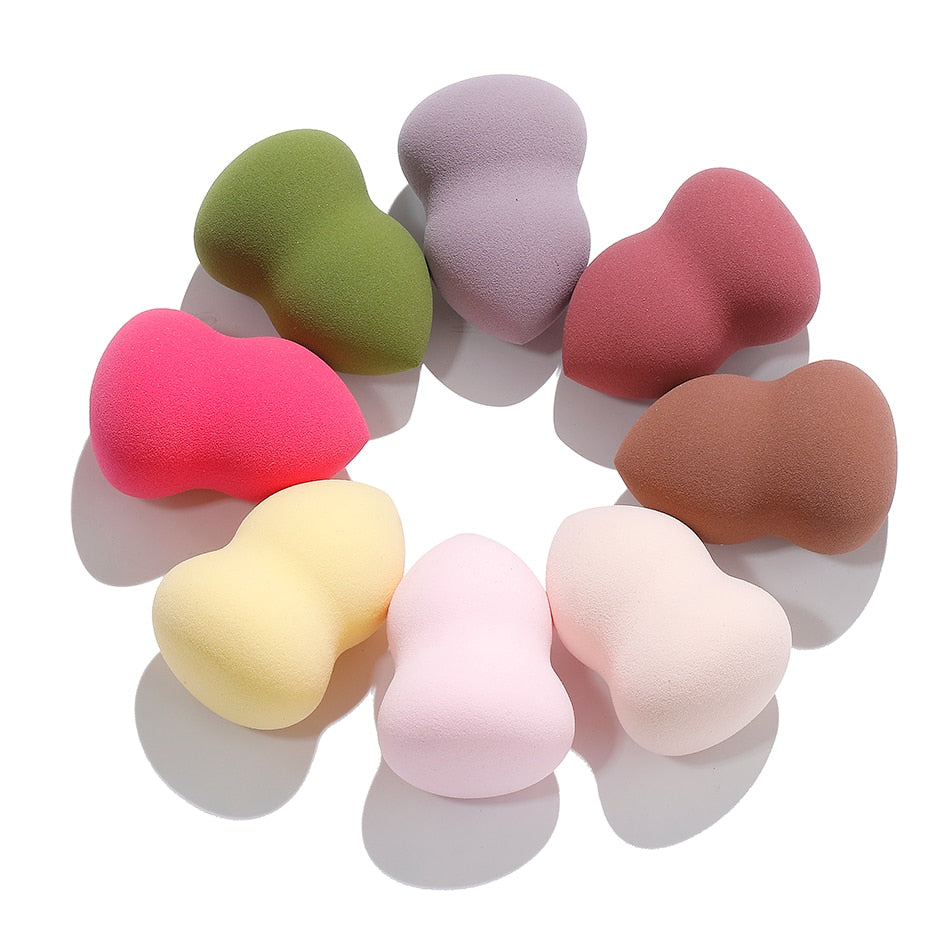 1Pc Cosmetic Puff Powder Puff Smooth Women's Makeup Foundation Sponge Beauty To Make Up Tools & Accessories Water-drop Shape